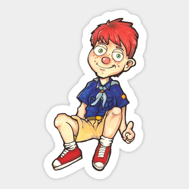 Scout Sticker by Ardy